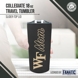 Wake Forest Demon Deacons NCAA Stainless Steel Travel Tumbler for Mom - Black