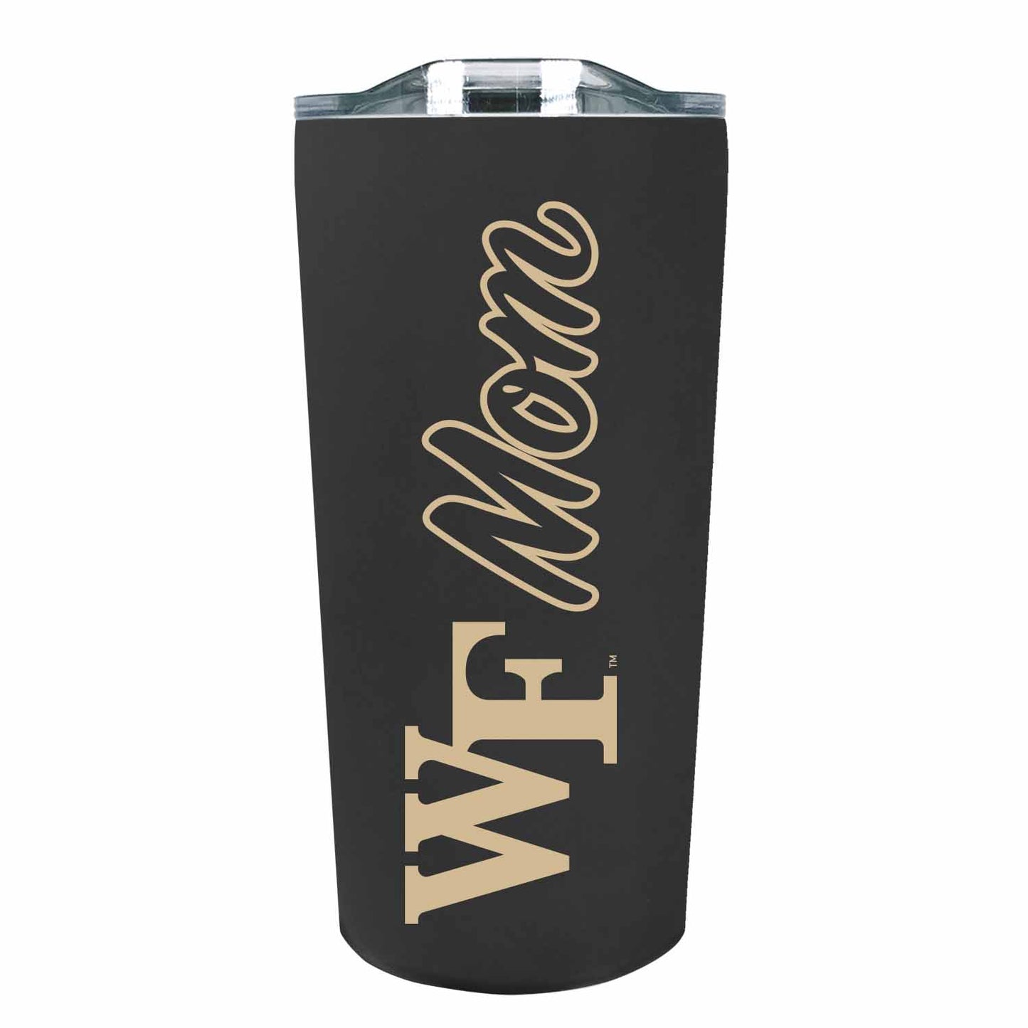 Wake Forest Demon Deacons NCAA Stainless Steel Travel Tumbler for Mom - Black