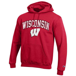 Wisconsin Badgers Arch & Logo Gameday Hoodie - Red