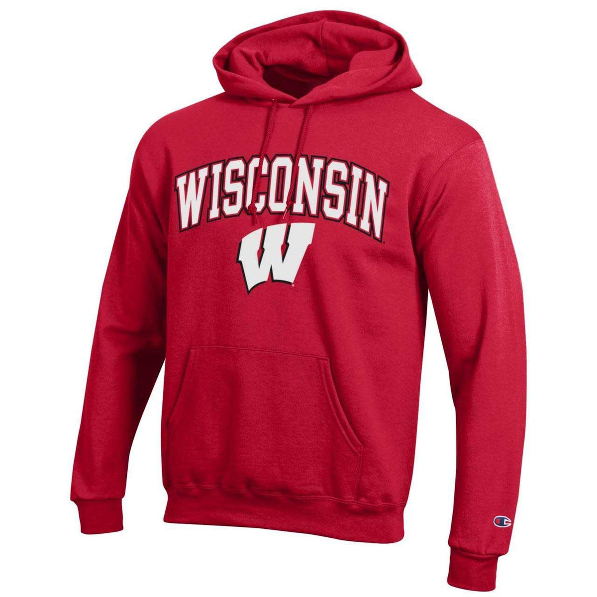 Wisconsin Badgers Arch & Logo Gameday Hoodie - Red