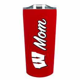 Wisconsin Badgers NCAA Stainless Steel Travel Tumbler for Mom - Red