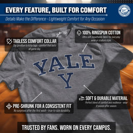 Yale Bulldogs Gameday Cotton T-Shirt for Men and Women