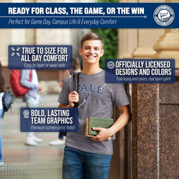 Yale Bulldogs Gameday Cotton T-Shirt for Men and Women