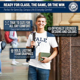 Yale Bulldogs Gameday Cotton T-Shirt for Men and Women