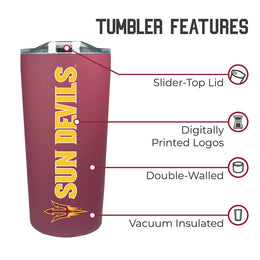 Arizona State Sun Devils Campus Colors  NCAA Tumbler - Maroon