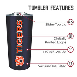 Auburn Tigers Campus Colors  NCAA Tumbler - Navy