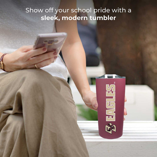 Boston College Eagles Campus Colors  NCAA Tumbler - Maroon