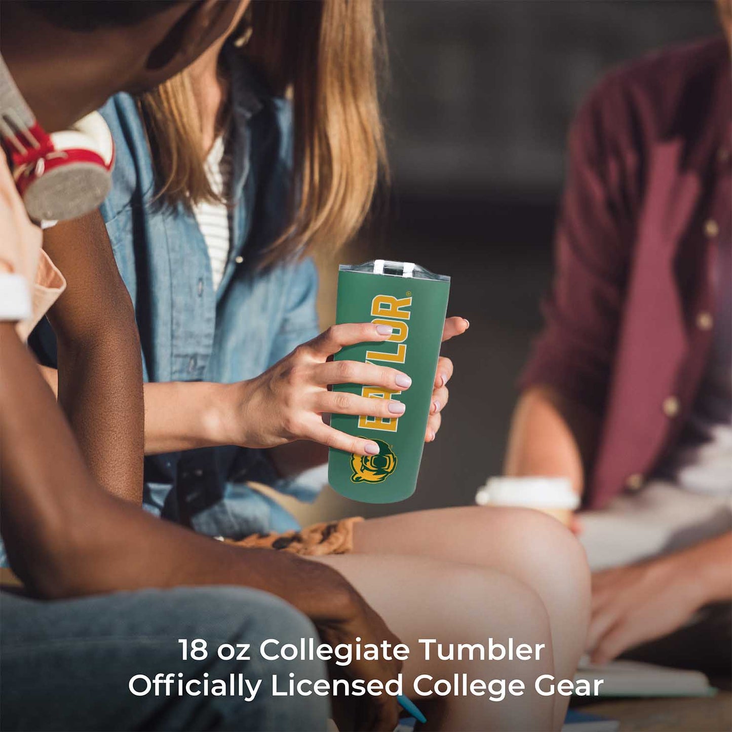 Baylor Bears Campus Colors  NCAA Tumbler - Green