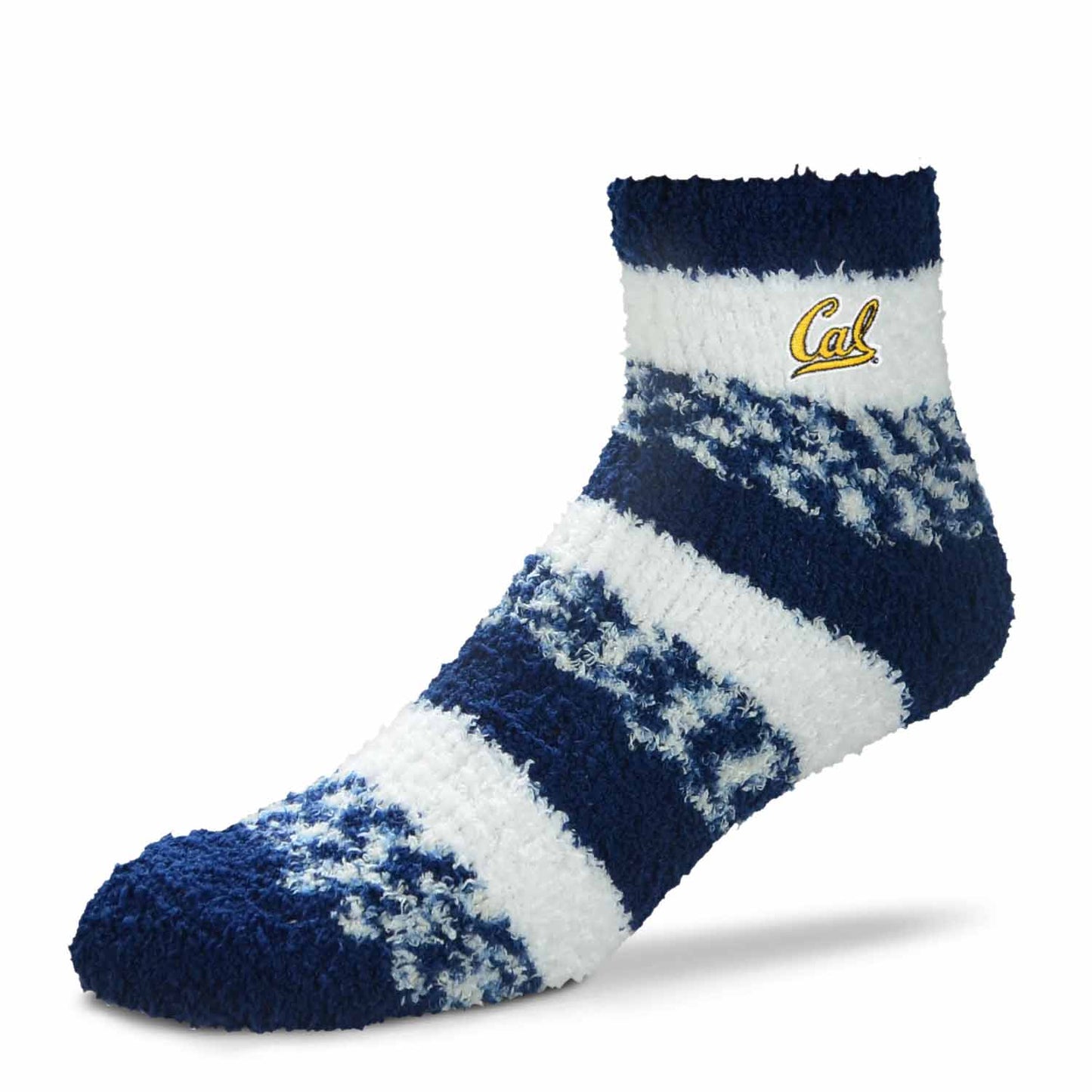 Cal Golden Bears Alabama Crimson Tide Striped Sleep Soft Socks  - Team Color