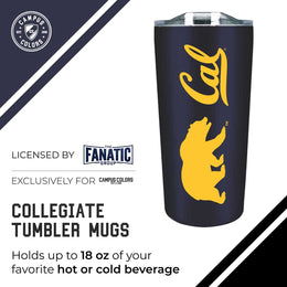 Cal Golden Bears Campus Colors  NCAA Tumbler - Navy