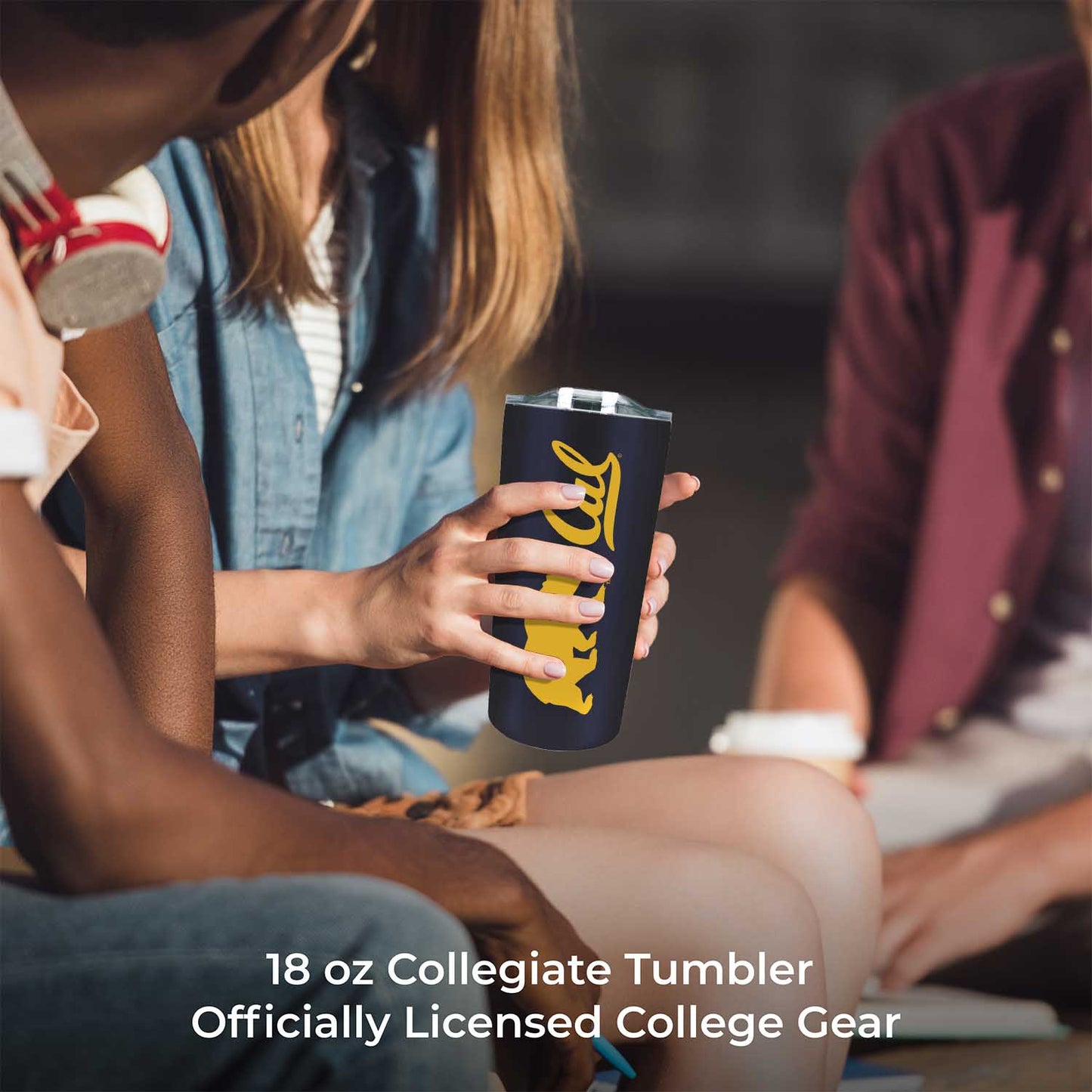 Cal Golden Bears Campus Colors  NCAA Tumbler - Navy