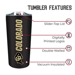 Colorado Buffaloes Campus Colors  NCAA Tumbler - Black