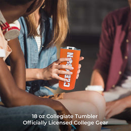 Clemson Tigers Campus Colors  NCAA Tumbler - Orange