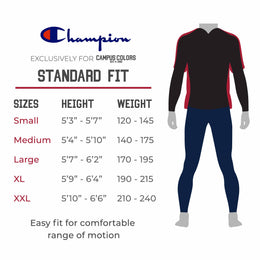 LSU Tigers Champion Adult Tackle Twill Hooded Sweatshirt - Purple
