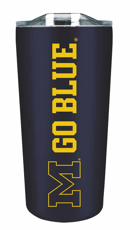 Michigan Wolverines Campus Colors  NCAA Tumbler - Navy
