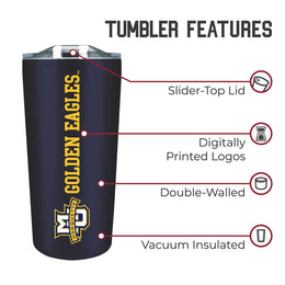Marquette Golden Eagles Campus Colors  NCAA Tumbler - Navy