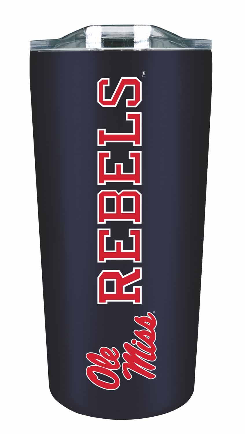 Ole Miss Rebels Campus Colors  NCAA Tumbler - Navy