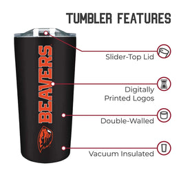 Oregon State Beavers Campus Colors  NCAA Tumbler - Black