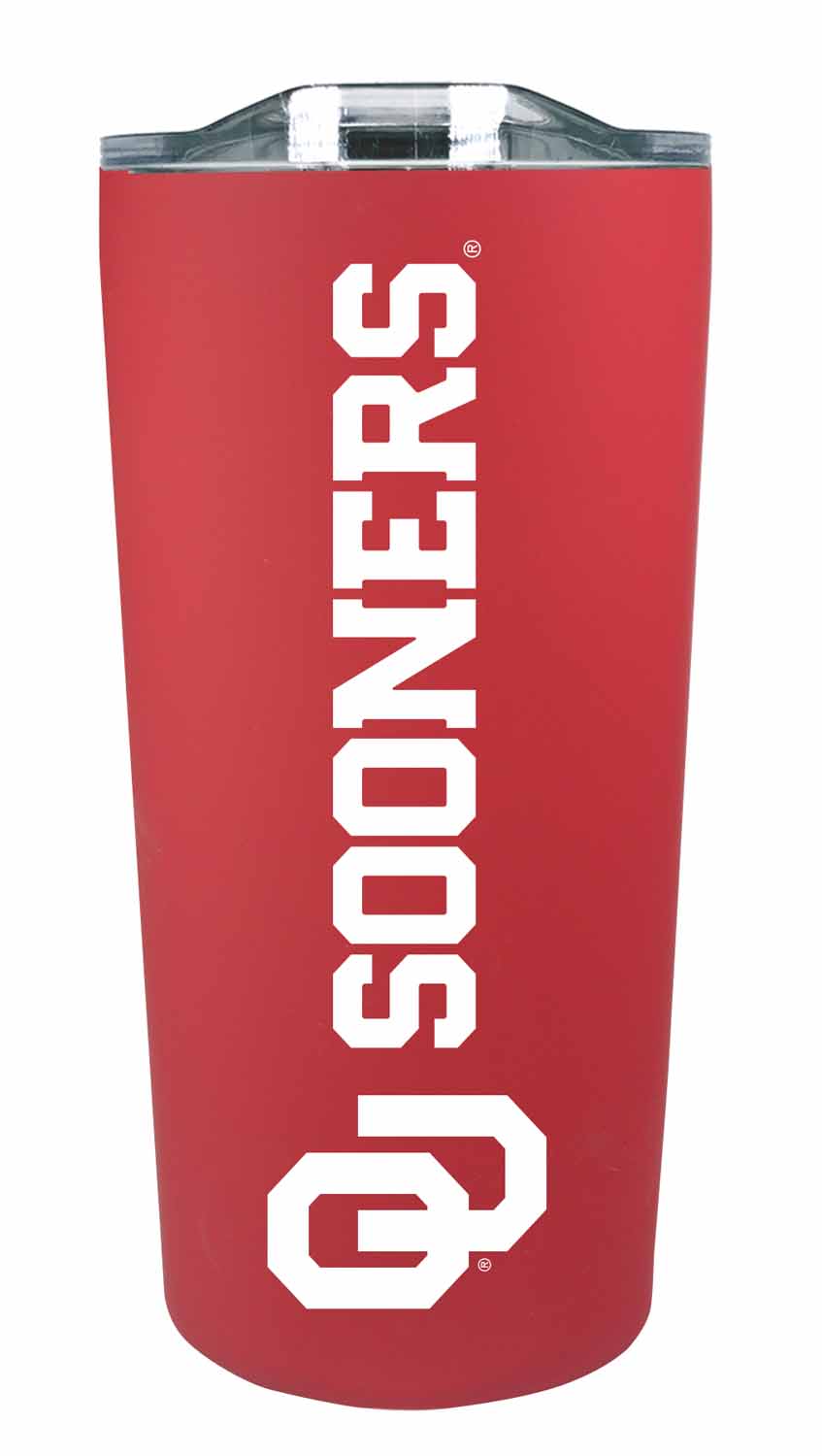 Oklahoma Sooners Campus Colors  NCAA Tumbler - Crimson