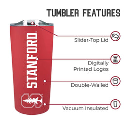Stanford Cardinal Campus Colors  NCAA Tumbler - Cardinal