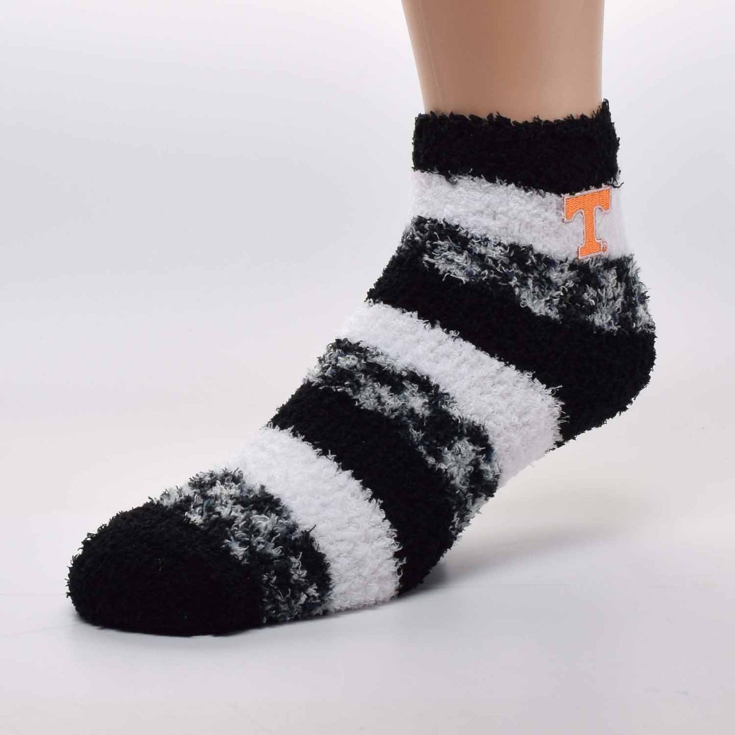 Tennessee Volunteers Alabama Crimson Tide Striped Sleep Soft Socks  - Team Color