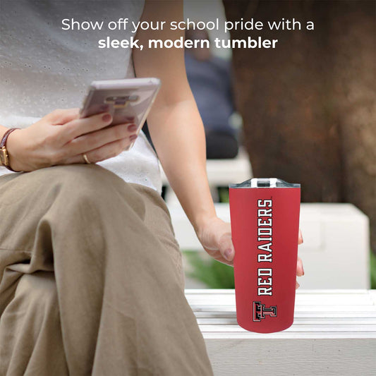 Texas Tech Red Raiders Campus Colors  NCAA Tumbler - Red