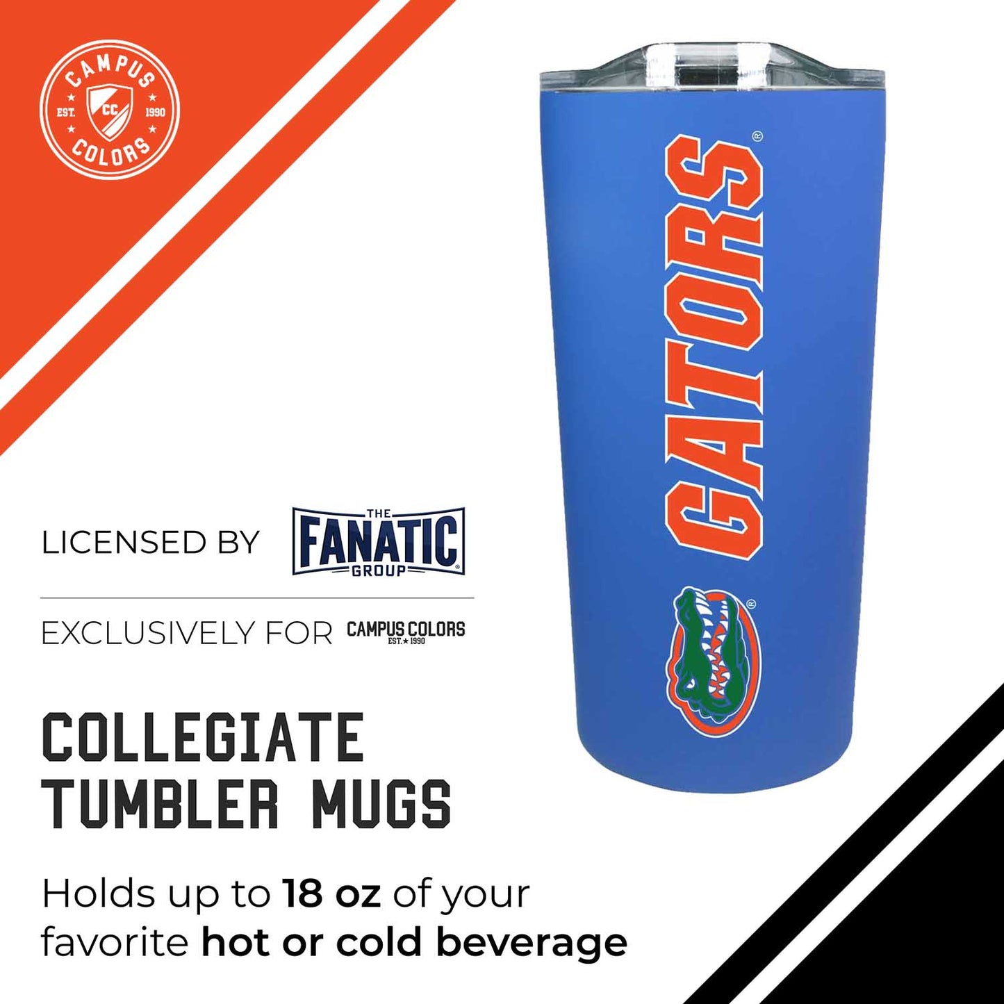 Florida Gators Campus Colors  NCAA Tumbler - Royal