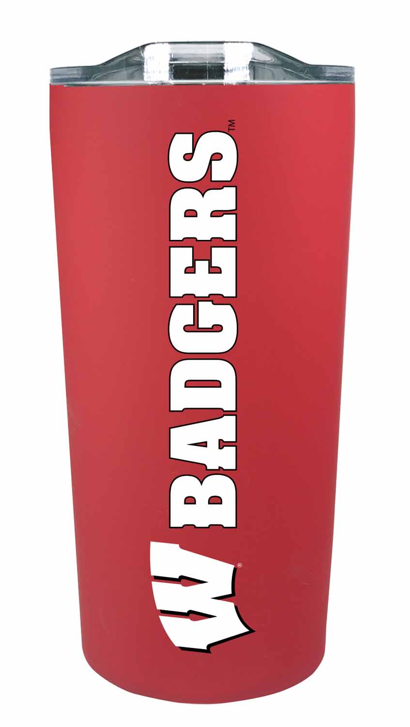 Wisconsin Badgers Campus Colors  NCAA Tumbler - Red