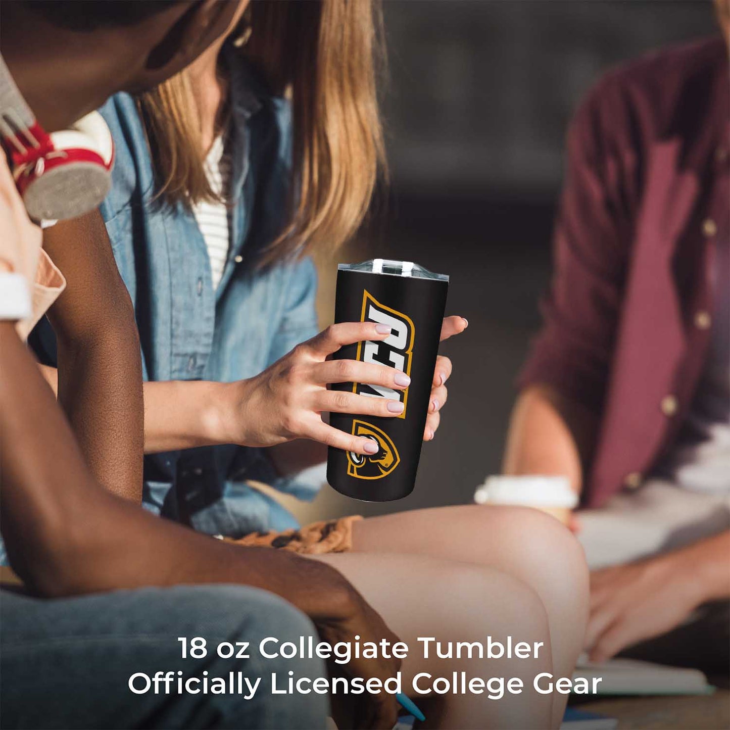 VCU Rams Campus Colors  NCAA Tumbler - Black